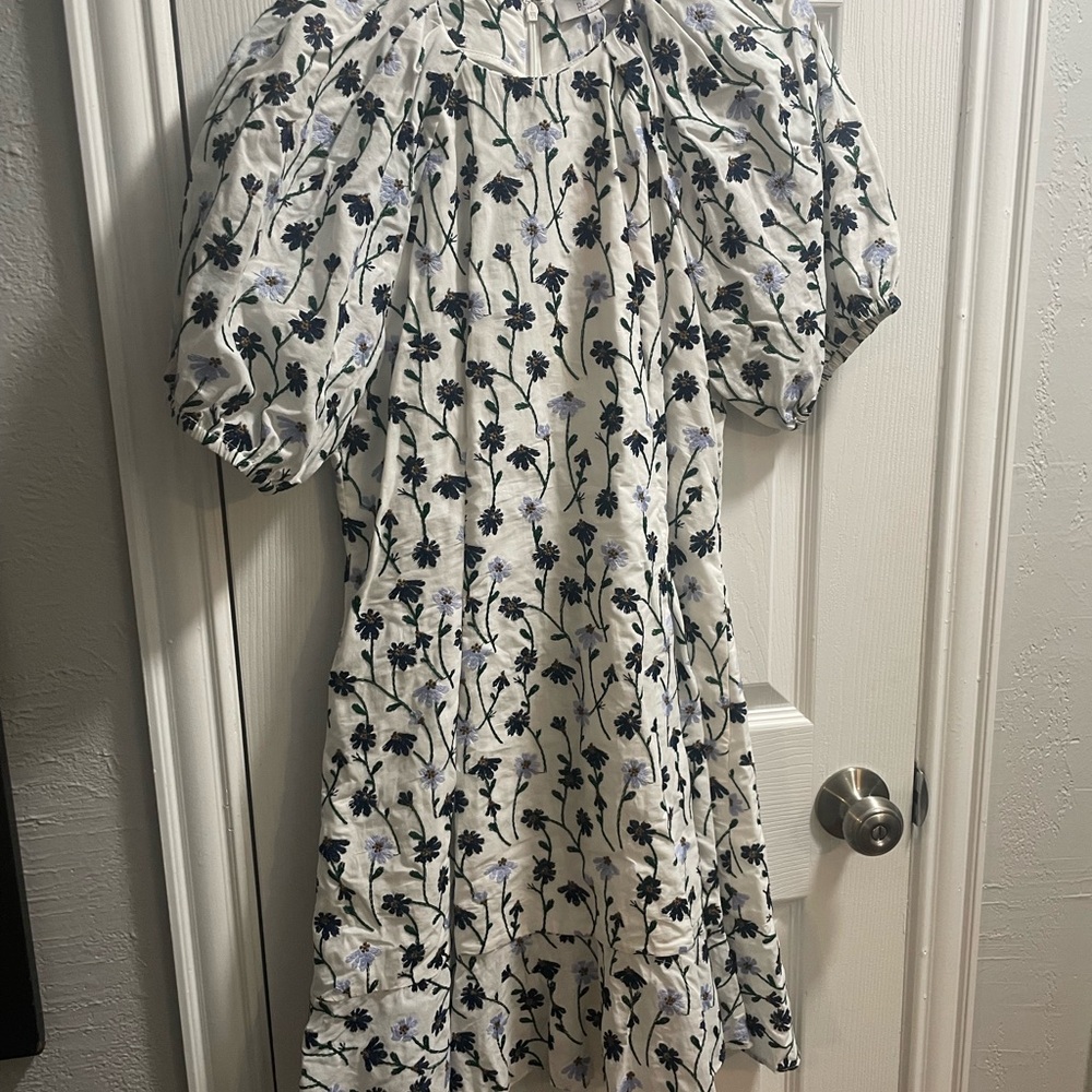 Floral Puff Sleeve Dress